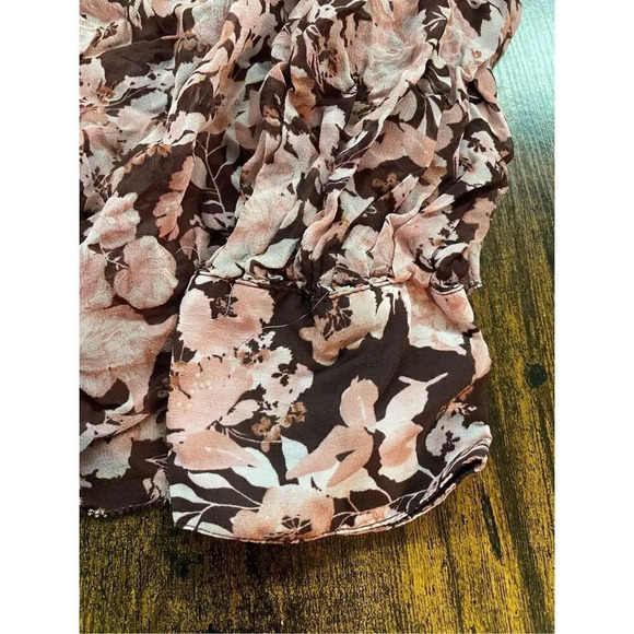 Velvet Miley Printed Boho Blouse Pink Floral  Size XS - Picture 12 of 14